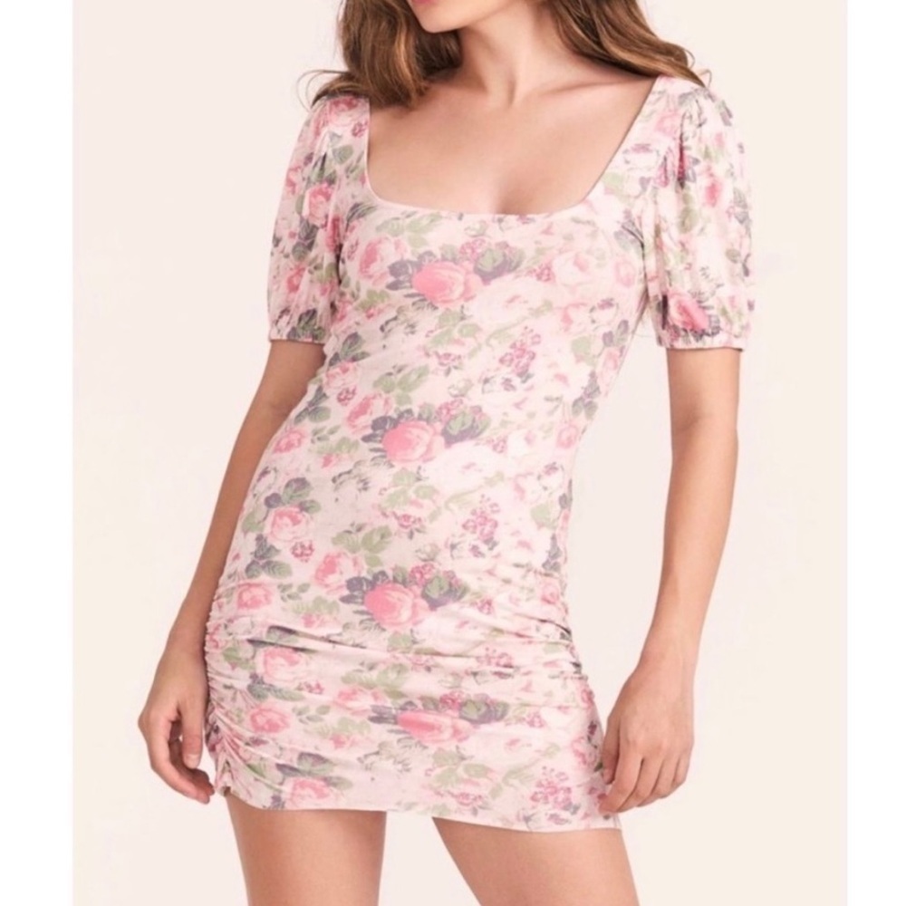 LoveShackFancy Dalary Dress in Veiled Kiss Floral